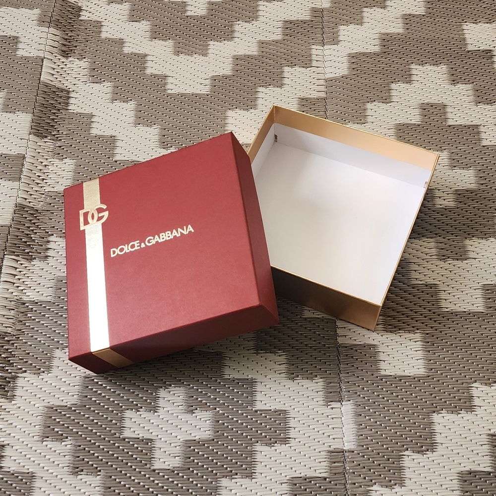Dolce & Gabbana Red and Gold Box